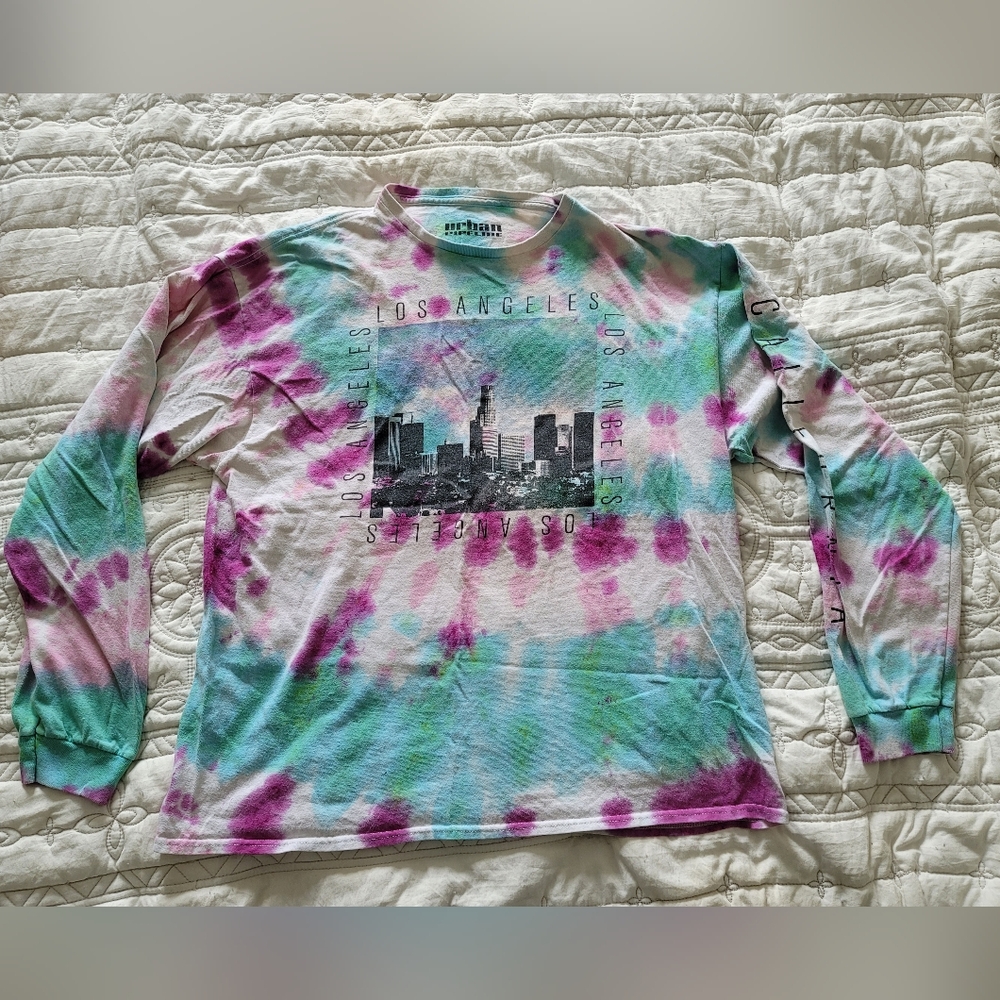 LOS ANGELES TIE DYE LONG SLEEVE